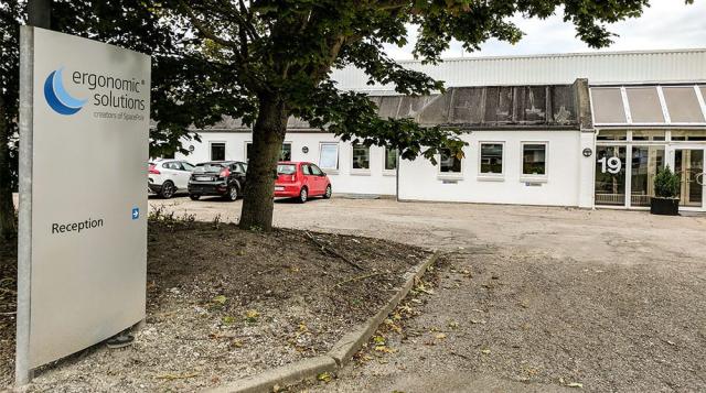 Photo of Ergonomic Solutions factory in Aalborg, Denmark
