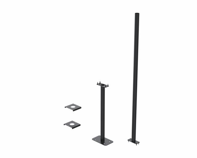 Indoor base pole 730 mm.