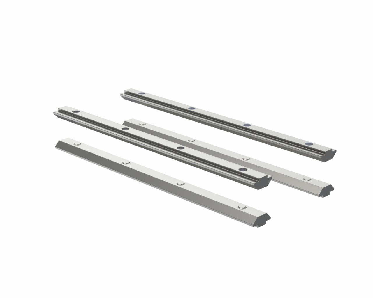 Rail connector kit (4 profile connectors)