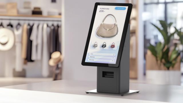 SpacePole Mini Kiosk Floorstand